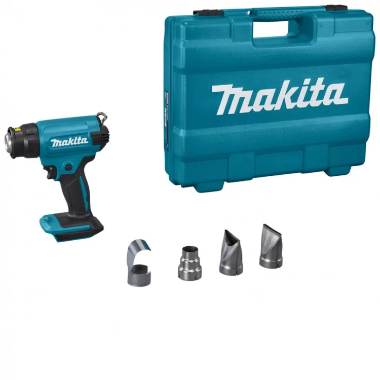 Аккумуляторный 18V тепловой пистолет (фен) Makita DHG180RT1J (1x АКБ 5Ач, ЗУ) купить в Кургане