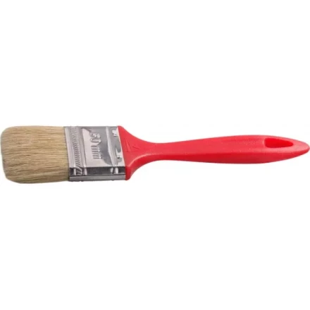 Кисть плоская STAYER &quot;UNIVERSAL-EURO&quot;, светлая натуральная щетина, пластмассовая ручка, 50мм 0108-50 купить в Кургане