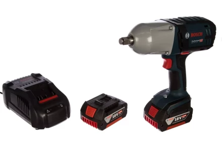 Bosch Аккумуляторный ударный гайковерт GDS 18 V-LI HT 06019B130A купить в Кургане