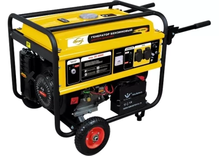 Генератор бензиновый DENZEL GE 4500Е электростартер 94683 купить в Кургане