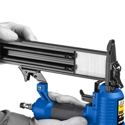 ЗУБР Т300-50 пневматический нейлер для гвоздей 18Ga, тип 300 (10-50 мм), Профессионал (31933) купить в Кургане