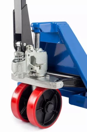 Тележка гидравлическая 2500 кг 2000 мм полиуретановые колеса TOR RHP 118256 купить в Кургане