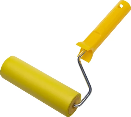 Валик прижимной STAYER "MASTER" в сборе, резиновый, бюгель 6мм, 44x150мм 0391-15 купить в Кургане