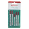 Пилки для лобзика HAMMER JG WD-PL-MT set No6 (5pcs) купить в Кургане
