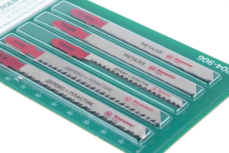 Пилки для лобзика HAMMER JG WD-PL-MT set No6 (5pcs) купить в Кургане