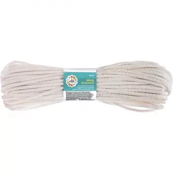 Шнур бельевой полипропиленовый с сердечником D-5 мм L-20 м цветной 93713 купить в Кургане