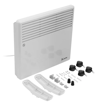 Конвектор электрический CH-1000, 1000 Вт, X-образный нагреватель, термостат, колеса // MTX 98105 купить в Кургане