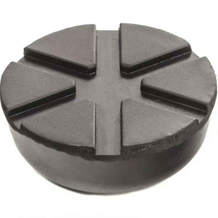 Резиновая опора для подкатного домкрата универсальная D=89 mm d=60 mm H=35 mm MATRIX 50910 купить в Кургане