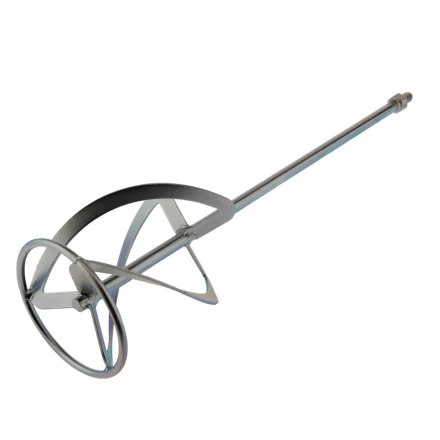 Насадка для миксера Сибртех, для тяжелых растворов, 140 х 590 мм, оцинкованная, хвостовик резьба М14, 848957 купить в Кургане