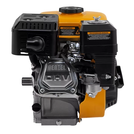 Двигатель бензиновый Denzel RX-17S, 7 л.с., 212 см3, горизонтальный вал шлиц 25 мм 95102 купить в Кургане