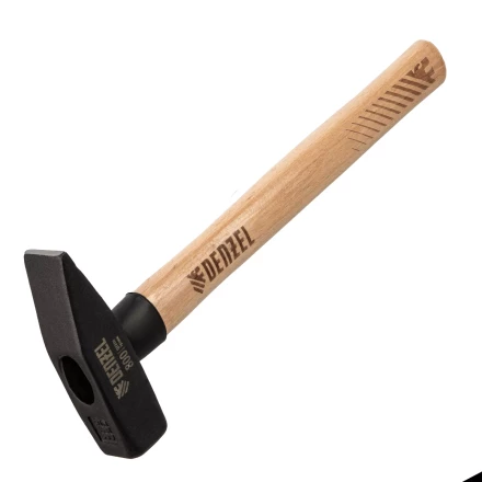 Молоток слесарный, Denzel 800 г, кованый квадратный боек, буковая рукоятка 10435 купить в Кургане