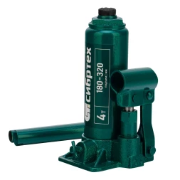 Домкрат гидравлический бутылочный Сибртех 50802, 4 т, 180-320 мм