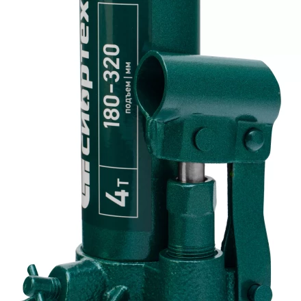 Домкрат гидравлический бутылочный Сибртех 50802, 4 т, 180-320 мм купить в Кургане