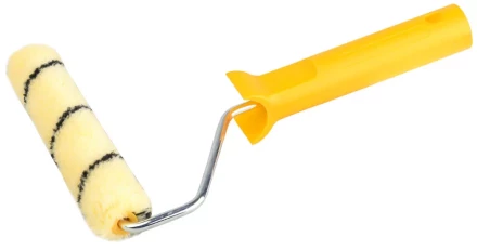 Мини-валик DUALON ПОЛИАКРИЛ малярный в сборе, ворс 7мм, бюгель 6мм, 15х160мм, STAYER Master 03-05812-16 купить в Кургане