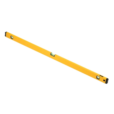 Уровень алюминиевый Denzel 33694, магнит, фрезерованный, 3 глазка (1 зеркал.), 0,5 мм/м, 1200 мм купить в Кургане