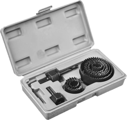 Набор STAYER &quot;MASTER&quot;: Коронки по дереву, d=11, 22, 29, 32, 35, 38, 44, 51, 64мм, 11шт 29600-H11 купить в Кургане