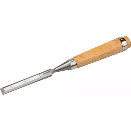 Стамеска-долото ЗУБР &quot;ЭКСПЕРТ&quot; с деревянной ручкой, хромованадиевая, 16мм 18096-16 купить в Кургане