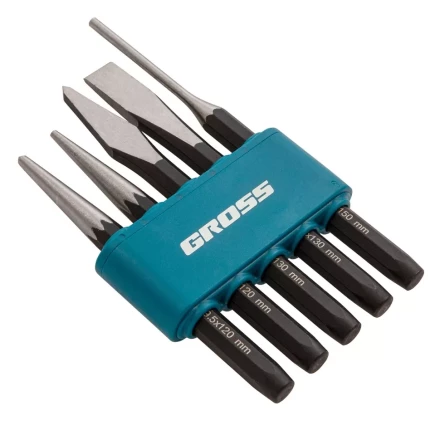 Набор инструментов 115 предметов, 120 зубьев, CrV, 1/4&quot;, 1/2&quot; Gross 14152 купить в Кургане