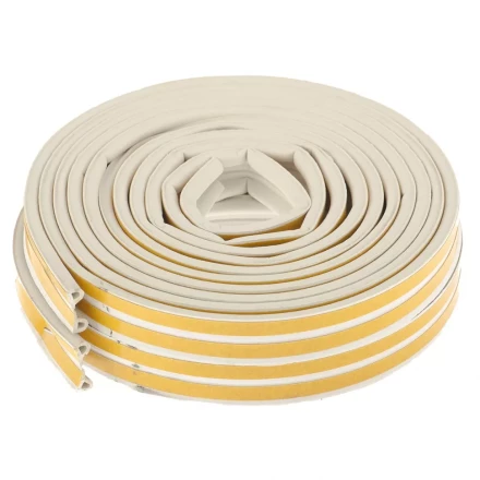 Уплотнитель 12 м профиль &quot;P&quot; белый СИБРТЕХ 93945 купить в Кургане