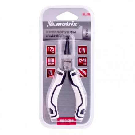 Круглогубцы Mini 125 мм авторазжим Pro Matrix 17835 купить в Кургане