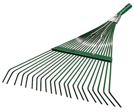 Грабли веерные RACO усиленные, 22 плоских зубца, эпоксидное покр., 550мм 4231-53/740 купить в Кургане