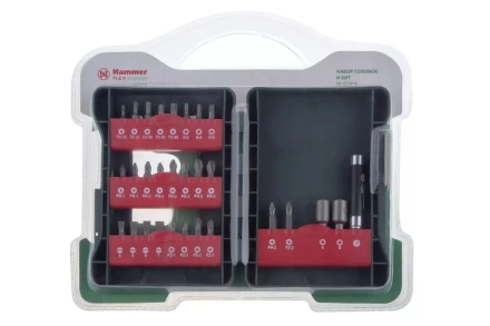 Набор бит HAMMER DR набор No19 29шт. купить в Кургане