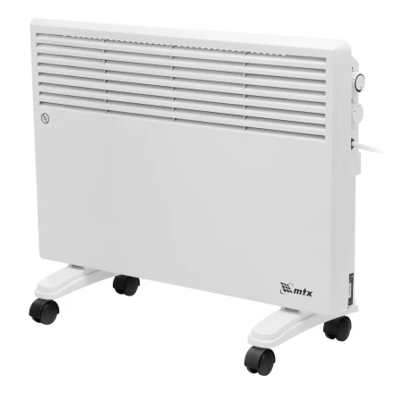 Конвектор электрический CH-1500, 1500 Вт, X-образный нагреватель, термостат, колеса // MTX 98106 купить в Кургане
