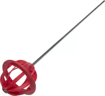 ЗУБР Глобус, 82 х 80 х 400 мм, d 6 мм, пластмассовый, миксер для красок (06006-82-40) купить в Кургане