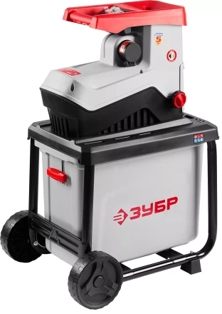 Измельчитель ЗУБР бесшумный электрический, р/с 65мм, 2500Вт ЗИЭ-65-2500 купить в Кургане