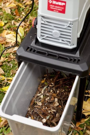 Измельчитель ЗУБР бесшумный электрический, р/с 65мм, 2500Вт ЗИЭ-65-2500 купить в Кургане