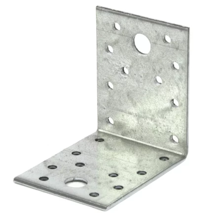 Крепежный уголок 2,5мм КU 70x70x55 мм Россия Сибртех 464033 купить в Кургане