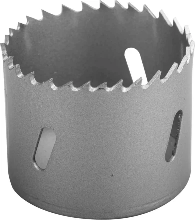 Коронка ЗУБР &quot;ЭКСПЕРТ&quot; биметаллическая, быстрорежущая сталь, глубина сверления до 38мм, d-54мм 29531-054_z01 купить в Кургане