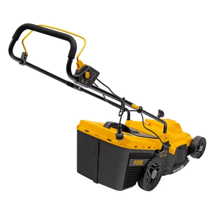 Газонокосилка электрическая GM-1300, 1300 Вт, шир. 32 см, 5 уров., травосб. 35 л Denzel 96627 купить в Кургане