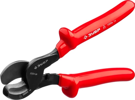 Кабелерез ЗУБР &quot;ЭКСПЕРТ&quot; &quot;ЭЛЕКТРИК&quot;, высоковольтный до ~1000В, кабель до 60 кв.мм 23331-24_z01 купить в Кургане