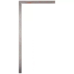 Угольник ЗУБР "ЭКСПЕРТ" столярный нерж. сталь, шкала: шаг 1 мм, гравированная, 500 х 250 мм 34350-50