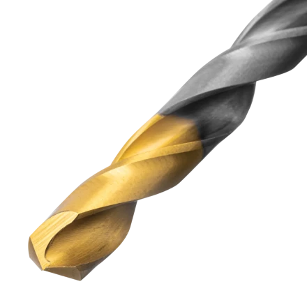 Набор сверл по металлу Denzel 723001, 1-10 мм, Р6М5-TiN, Golden Tip, 10 шт купить в Кургане