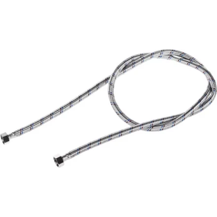Подводка гибкая ЗУБР для воды, оплетка из нержавеющей стали, г/г 1/2&quot; - 1,8м 51005-G/G-180 купить в Кургане
