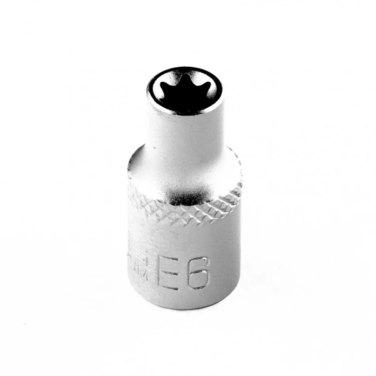 Головка торцевая 1/4 Е6 CrV Stels 13865 купить в Кургане