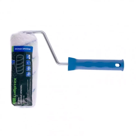 Валик &quot;Водные краски&quot; 180 мм ворс 12 мм D 48 мм D ручки 8 мм полиэстер Сибртех 80136 купить в Кургане