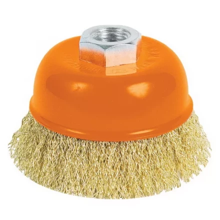 Щетка чашечная для шлифмашин 75мм M14 BS Кратон 1 11 02 004 купить в Кургане