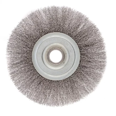 Щетка для УШМ 175 мм посадка 22,2 мм плоская витая проволока Сибртех 746667 купить в Кургане