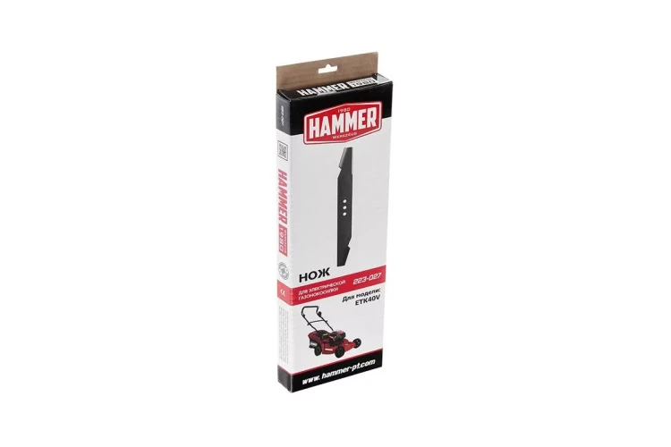 Нож для газонокосилки HAMMER ETK40V (223-027) купить в Кургане
