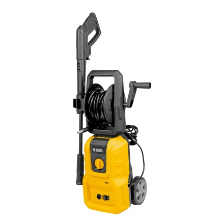 Моечная машина высокого давления R-170D, 1800 Вт, 170 бар, 380 л/ч, с барабаном// Denzel 58263 купить в Кургане