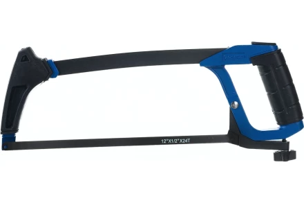 Ножовка ЗУБР &quot;МАСТЕР&quot; по металлу, биметаллическое полотно, усиленная рамка, металлическая обрезиненная ручка, 300 м 15774_z02 купить в Кургане