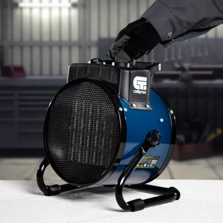 Тепловая пушка, керамический нагреватель K3, 3 режима, 230В, 1500/3000 Вт// Сибртех 96404 купить в Кургане