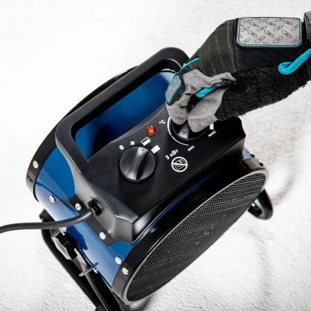 Тепловая пушка, керамический нагреватель K3, 3 режима, 230В, 1500/3000 Вт// Сибртех 96404 купить в Кургане