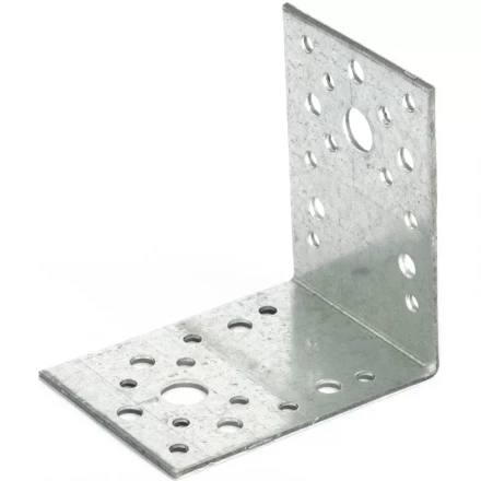 Крепежный уголок 2,5мм КU 90x90x65 мм Россия Сибртех 464053 купить в Кургане