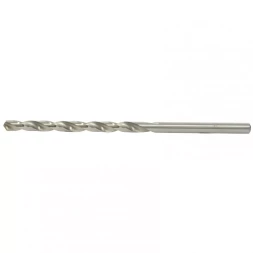 Сверло по металлу 7,0 х 156 мм полированное удлиненное HSS 10 штук цилиндрический хвостовик MATRIX 715070