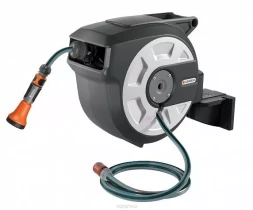Катушка со шлангом настенная автоматическая "Домашнее садоводство", 15 м GARDENA