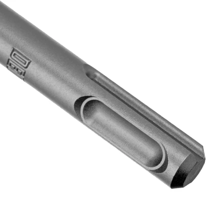 Бур по бетону Denzel, 8 x 110 мм, двойная спираль, три пылеотводящие кромки, 705010 купить в Кургане